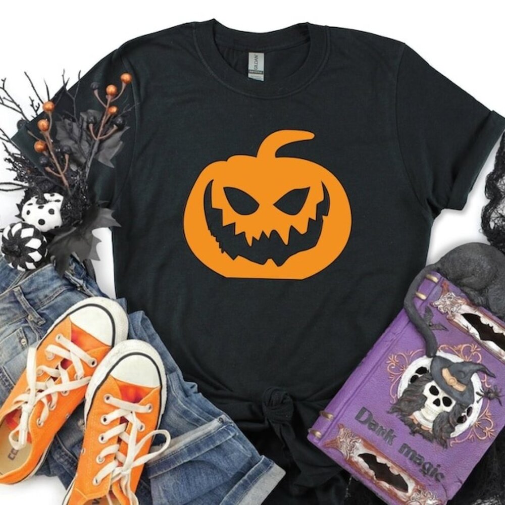 Halloween Pumpkin Face shirts, Funny Halloween Tshirt Tops 2024, Halloween Party